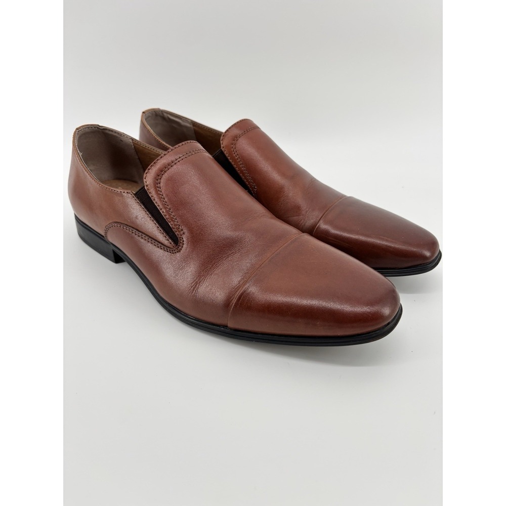 Giorgio Brutini Men's Dress Shoes Brown Whiskey176954‎ Leather Upper 10.5 M